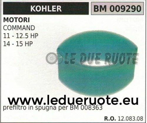 1208308 éponge pour filtre - 1208308,