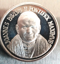 Medaille argent Vatican, Jean-Paul II, Belle épreuve, etat neuf