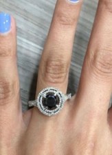 Bague de fiançailles en or