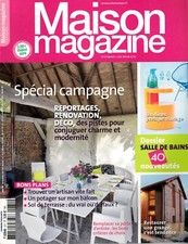 MAISON MAGAZINE. N° 271. juin 2010. SPECIAL CAMPAGNE. RENOVATION. DECO. GRANGE