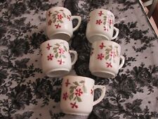 5 anciennes tasses porcelaine