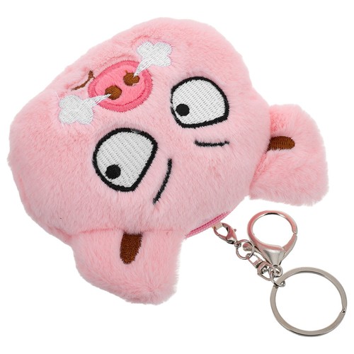 Porte cartes peluche - en,