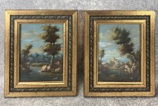 2 Peintures italiennes. Huile