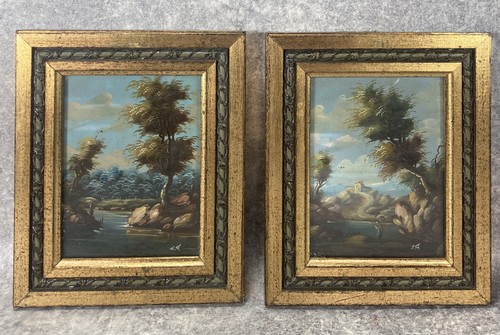 Peintures italiennes huile - 2, italiennes.