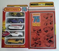 Matchbox Multi Pack Ref MP1/2 5 Véhicules Echelle 1/64eme 
