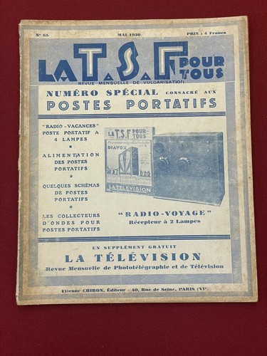 Revue magazine livre ancien - revue,