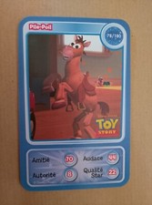 carte auchan disney n°78 toy story pile poil