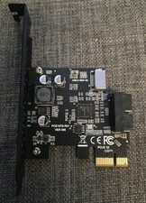 Carte PCI-E 1x - USB 3.2 Gen1
