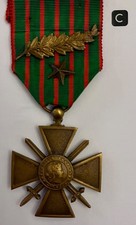 Croix De Guerre Medal - French