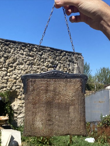 Ancien sac bal minaudière - ancien,