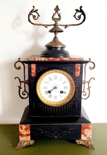 Ancienne pendule cheminée - pendule,
