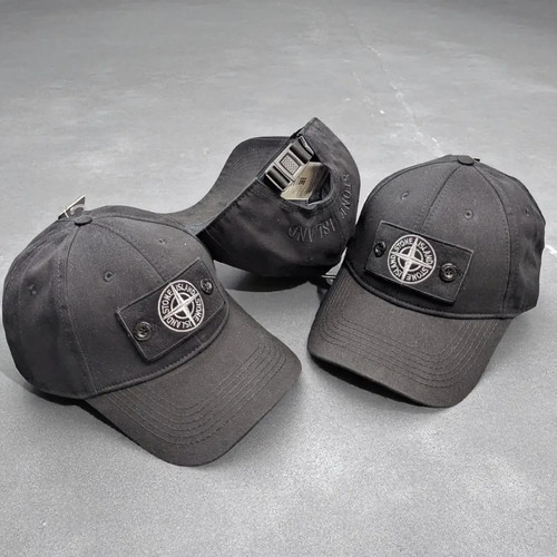 Stylish stone island - black, hat