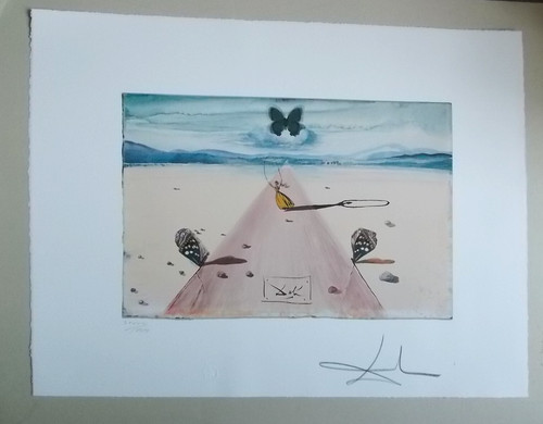 Lithographie salvador dali - lithographie,,