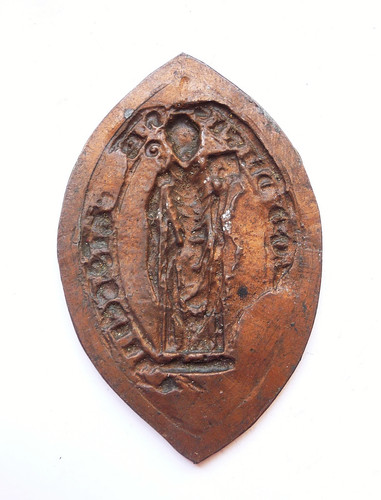Empreinte sceau medieval - empreinte,