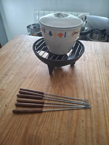 Service fondue vintage - service, à