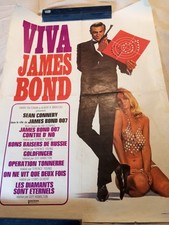 JAMES BOND Affiche 1972