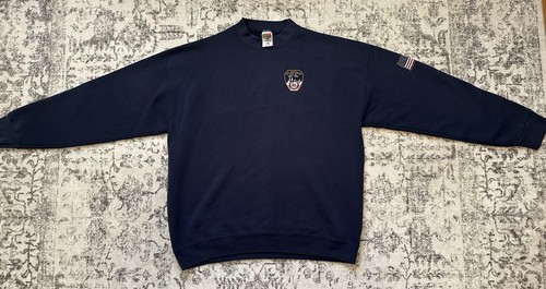 2001 fdny official crewneck - 2001,
