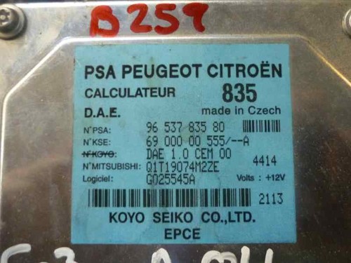 9653783580 calculateur moteur - 9653783580,