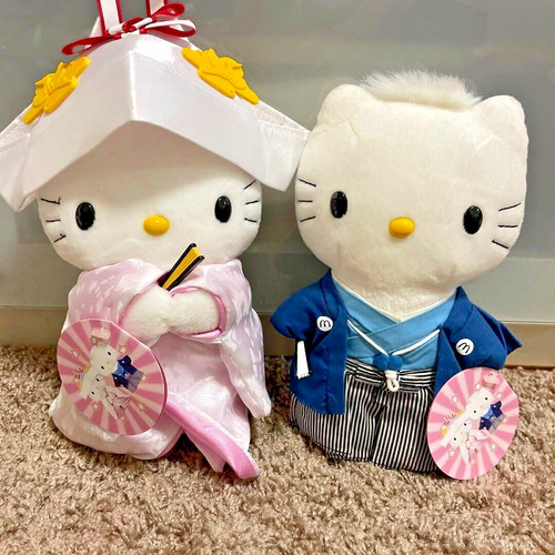 Peluche serviette sanrio - peluche, +