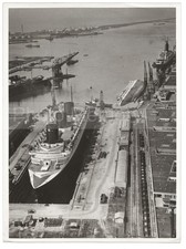 Paquebot Normandie et paquebot