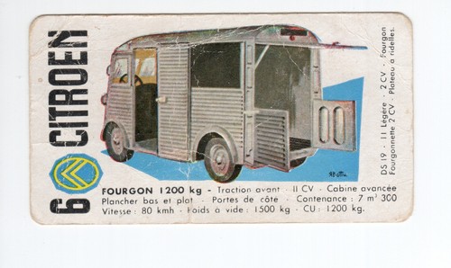 Automobile citroen fourgon - automobile,