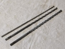 3 Mèches, Forets à queue pour béton 8-10-12 mm x 400 mm de long