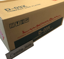Luxman D-03X D03X Lecteur CD MQA-CDMQA File Compatible Blaster blanc argent J...