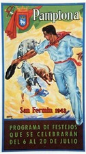 AFFICHE   POSTER   PAMPELUNE