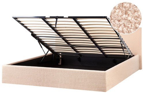 Lit double bouclé 180 x - 180,