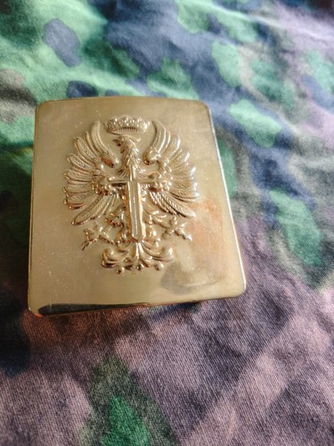 Boucle ceinturon armée