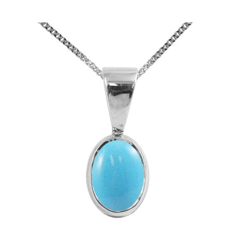 Argent sterling turquoise - sterling,