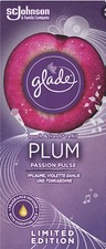 LOT DE 2 GLADE  plum passion pulse- Edition limitée Recharge diffuseur