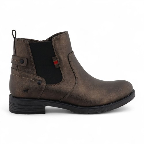 Bottes chelsea cuir doré - bottes,