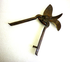 Outil ancien grand sécateur - ,grand,
