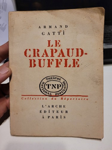 Crapaud buffle armand - crapaud,