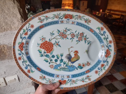 Plat ovale porcelaine - ovale,