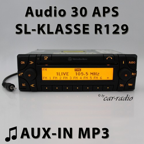 Mercedes audio aps aux - mercedes, aux-in