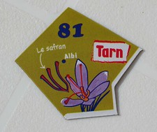 MAGNET GAULOIS 81 TARN CARTE NEW COLLECTION DEPARTAIMANT NEUF