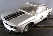 Carrera Universal 40422 - BMW 3.0 CSL Grise N°2 Bandes Noires sans Boite Slot Ca