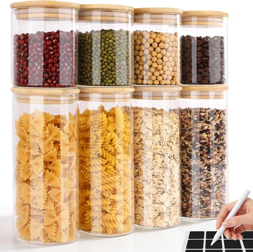 Lot bocaux verre - de,