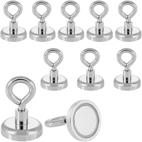 Pcs aimants oeillet - 10, en