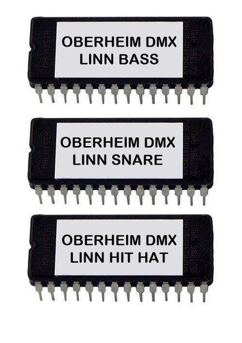 Linndrum lm2 sound eproms - lm2,