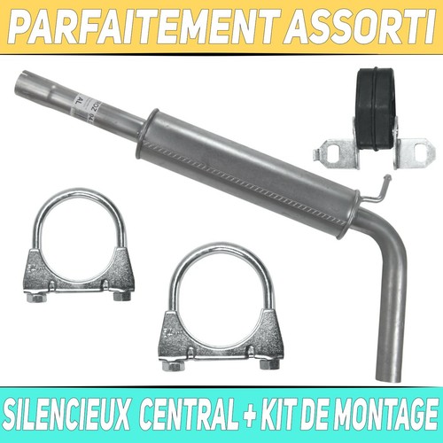 Pot échappement central - pot, d’échappement