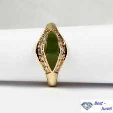 Bague En Or 585 14 Carats Avec