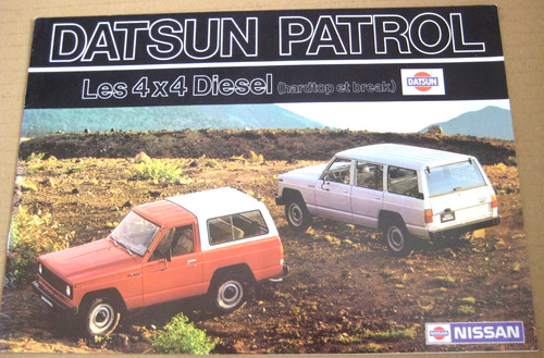 Datsun nissan patrol 4x4 - nissan,