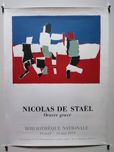 Nicolas staël affiche - staël,