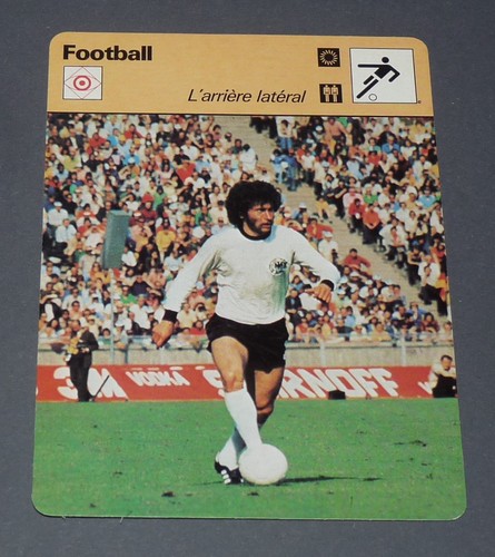 Fiche football 1974 paul - football,