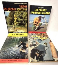 Lot 4 livres Pêches Sportives