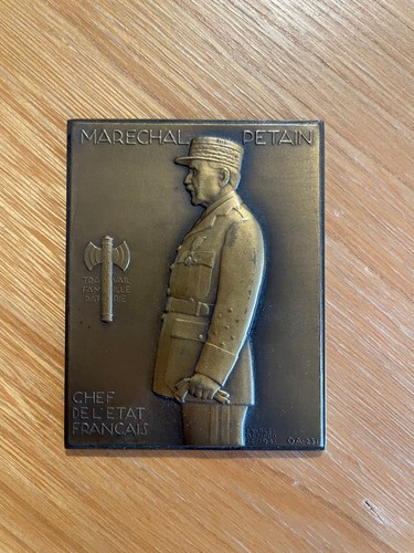 Médaille maréchal pétain - médaille,
