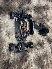 Yokomo Custom RC Drift Chassis Carbone Aluminum Rigid Rear Motor Gyro ESC